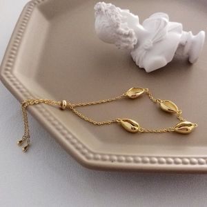 HH SEA SHELLS ADJUSTABLE BRACELET- STERLING SILVER